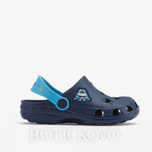 Chlapecké crocsy COQUI LITTLE FROG 8701 navy/blue