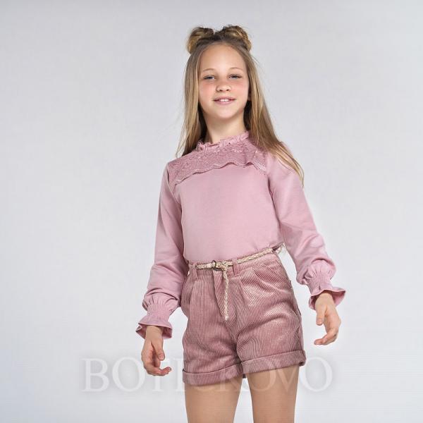 MAYORAL krátké kalhoty manžestrové 7203-085 pink