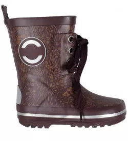 Dětské holínky MIKK-LINE 38018 fudge aop