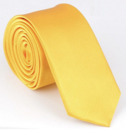 Chlapecká kravata žlutá