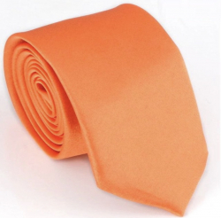 Chlapecká kravata oranžová