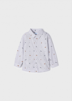 MAYORAL chlapecká košile 2163-074 grey