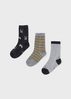 MAYORAL chlapecké ponožky 3 páry 10322-081