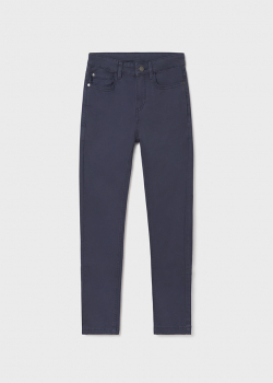 Chlapecké slimfit kalhoty MAYORAL 582-010 steel blue