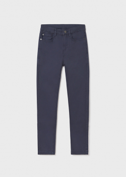 Chlapecké slimfit kalhoty MAYORAL 582-010 steel blue