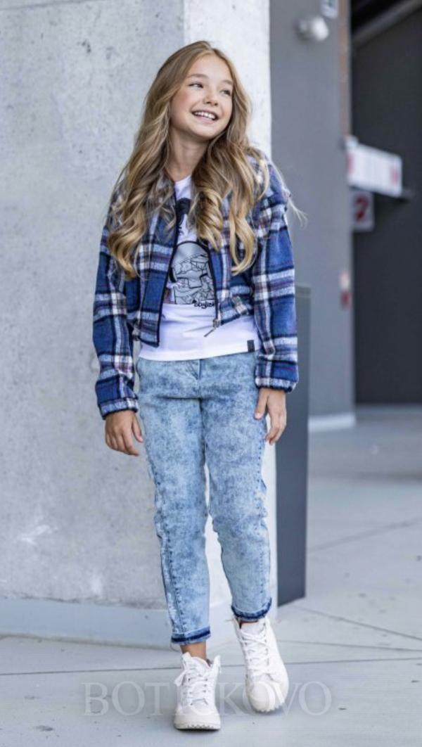 Dívčí přechodný kabát 