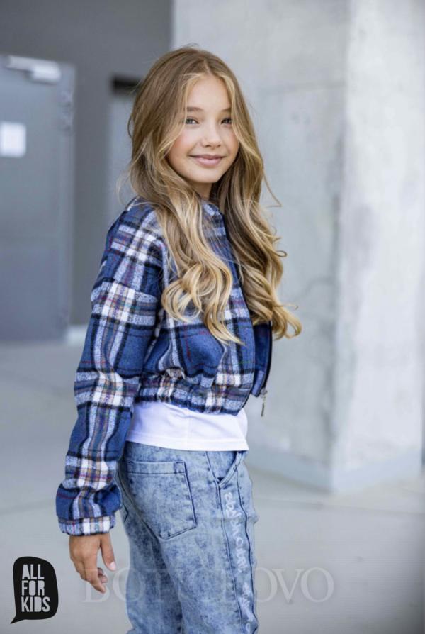 Dívčí přechodný kabát 