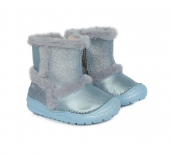 Dětská zimní obuv DD.STEP 071-189A bermuda blue