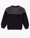 Elegantny chlapecký pletený svetr 