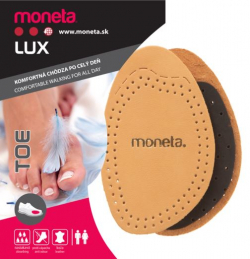 Kožené vložky MONETA - LUX toe