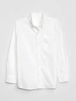 Chlapecká košile dlhý rukáv 68 white