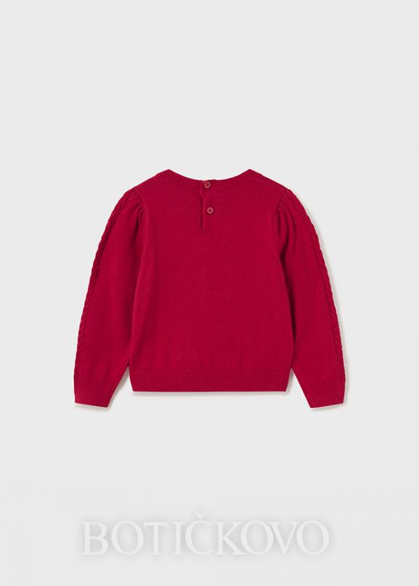 MAYORAL dívčí pulover 2312-038 red