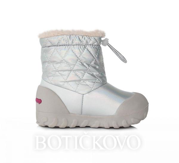Dívčí zimná obuv s membránou DD STEP AQUA-TEX