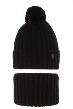 Chlapecká  zimní čepice s nákrčníkem