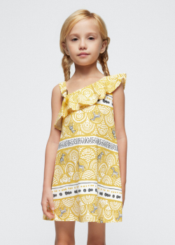MAYORAL letné bavlnené dívčí šaty 