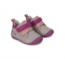  Dívčí boty z kůže D.D.STEP 015-706A dark pink