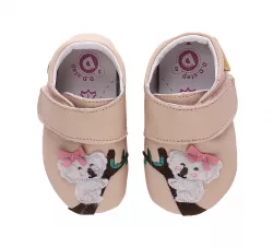 Dětské kožené capáčky D.D.STEP 