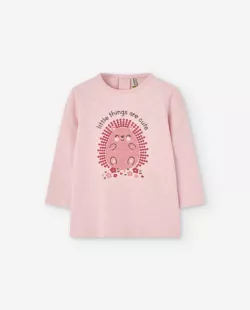 Dívčí triko s dlouhým rukávem black