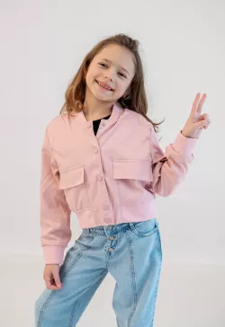 Dívčí přechodná bunda Bomber