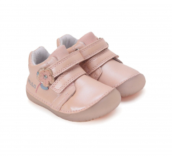 D.D.STEP barefoot kožená dětská obuv