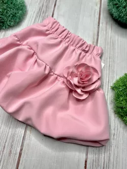 Dívčí sukně s růží