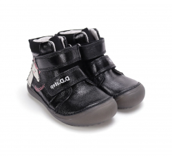 D.D.STEP kotníkové barefoot dívčí boty