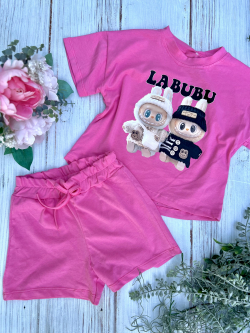 2 dílný dívčí letní set LABUBU