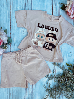 2 dílný dívčí letní set LABUBU
