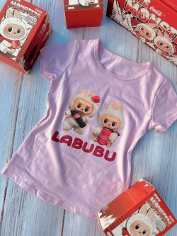 Bavlnené dívčí triko LABUBU