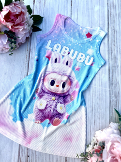 Dívčí letní šaty LABUBU