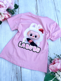 Bavlnené dívčí triko LABUBU