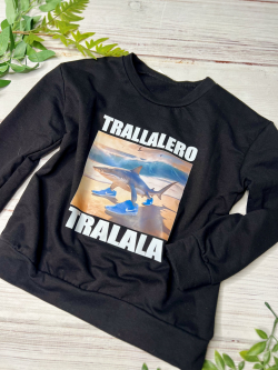 Chlapecké triko s dlouhým rukávem TRALLALERO TRALALA