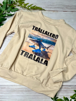Chlapecké triko s dlouhým rukávem TRALLALERO TRALALA