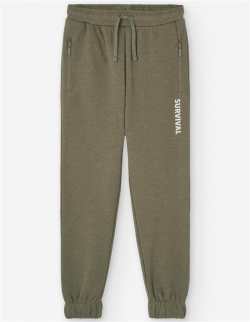 Bavlněné kalhoty tepláky chlapecké