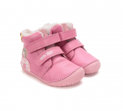 Dětská zimní barefoot obuv D.D.STEP