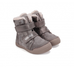 LED svítící dětská zimní obuv D.D.STEP