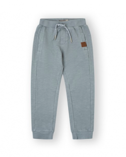 Bavlněné kalhoty tepláky chlapecké