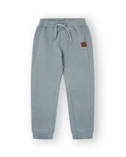 Bavlněné kalhoty tepláky chlapecké