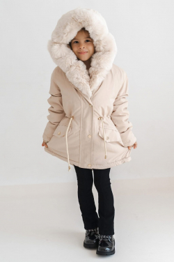 Dívčí zimná parka