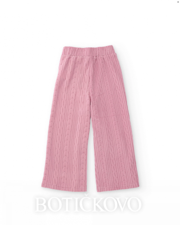 Dívčí bavlnené volné kalhoty