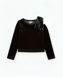 Dívčí  top s flitrami