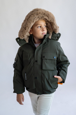 Nepromokavá zimná bunda pro kluky