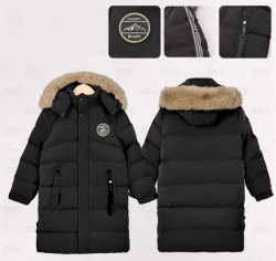 Chlapecká zimní parka