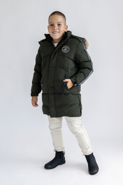 Chlapecká zimní parka