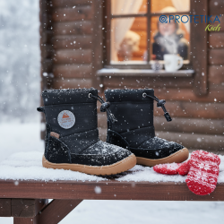 Barefoot zimná obuv s mebránou PRO-tex