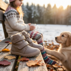 Barefoot zimná obuv s mebránou PRO-tex