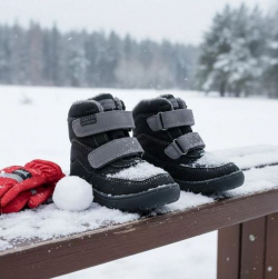 Barefoot zimná obuv s mebránou PRO-tex