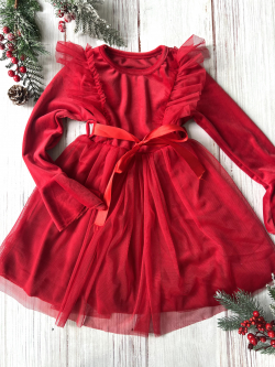 Dívčí šaty s týlem