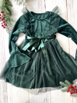 Dívčí šaty s týlem