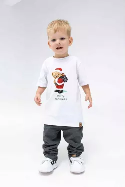 Chlapecké triko s vánočním motívem